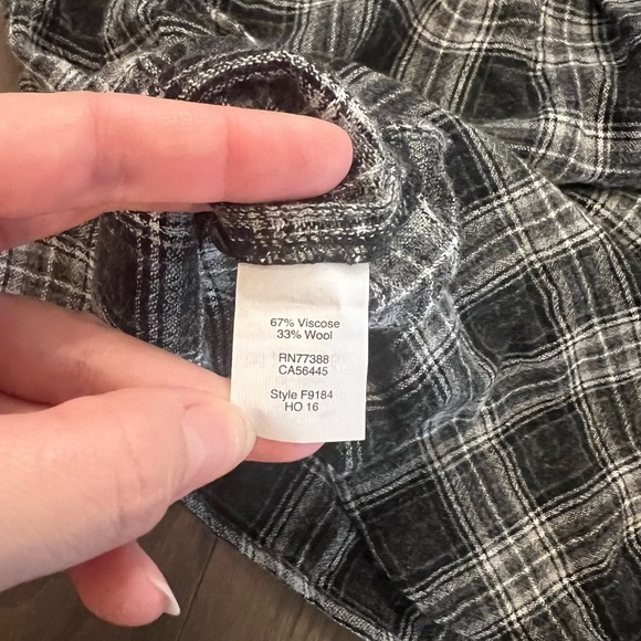 Madewell Plaid Terrace Lace-Up Top - Picture 4 of 4